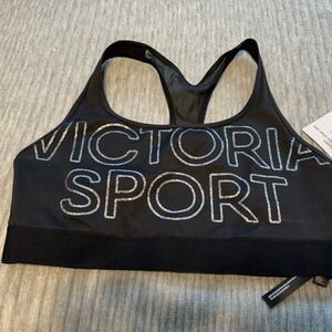 Victoria's Secret Black Sports Bra, New w/tags